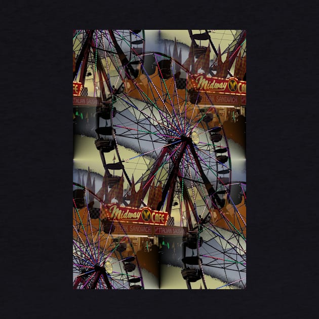 Ferris Wheel in a Carnival Sky by MJDiesl